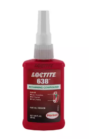 LOCTITE 638 HIGH STRENGTH / GENERAL PURPOSE / 50 ml Bottle IDH:1835936